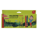 Camel Extra Long Wax Crayons - 24 Shades