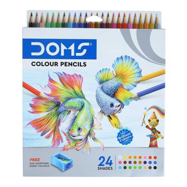 DOMS Colour Pencil 24 Shades