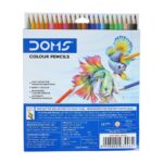 DOMS Colour Pencil 24 Shades back side