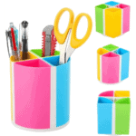 Khyati rainbow Pen Stand and Pencil Holders 4 adjustment box