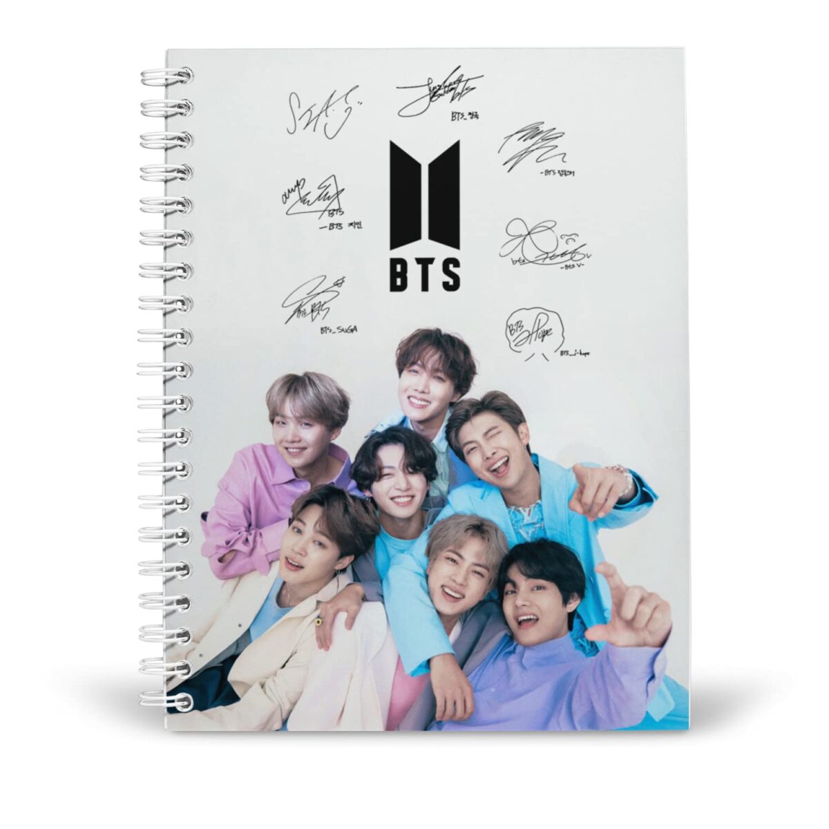 bts signature diary unruled 160 pages