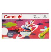 Camel Oil Pastel, Assorted, 12 Pieces