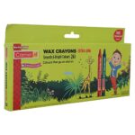 Camel Extra Long Wax Crayons - 24 Shades 2