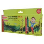 Camel Extra Long Wax Crayons - 24 Shades 3