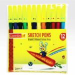 camel/camlin sketch pens 12 shades