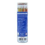 DOMS 24 Colour Pencil Round Tin Pack back