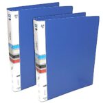 Ring Binder Plastic Box File -A4 Size | File for Certificates and Documents | Office documents and Certificate Plastic File | Ring Files...