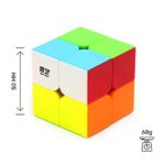 2x2 Stickerless Speedcube Puzzle Cube