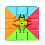 Cubes 3x3 High Speed Sticker Less Magic Puzzle Cube