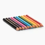 camlin colour pencil 10 shades half size