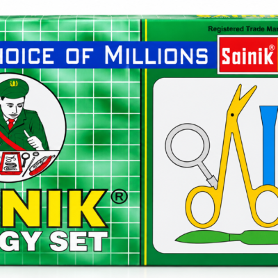 Sainik Biology Set – 19-Piece Dissection Instruments Kit for Students